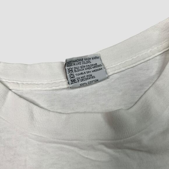 Hard Rock Cafe Niagara Falls VTG 90s Destination Tee T-Shirt White Adult Large - Picture 5 of 5